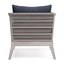 Santiago - Outdoor Conversation Chair - Slate Gray