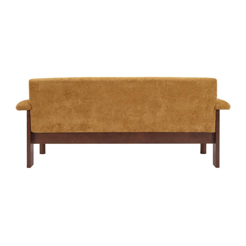 Loveseat Sofa 2 Seater Couch With Armrest Pillows