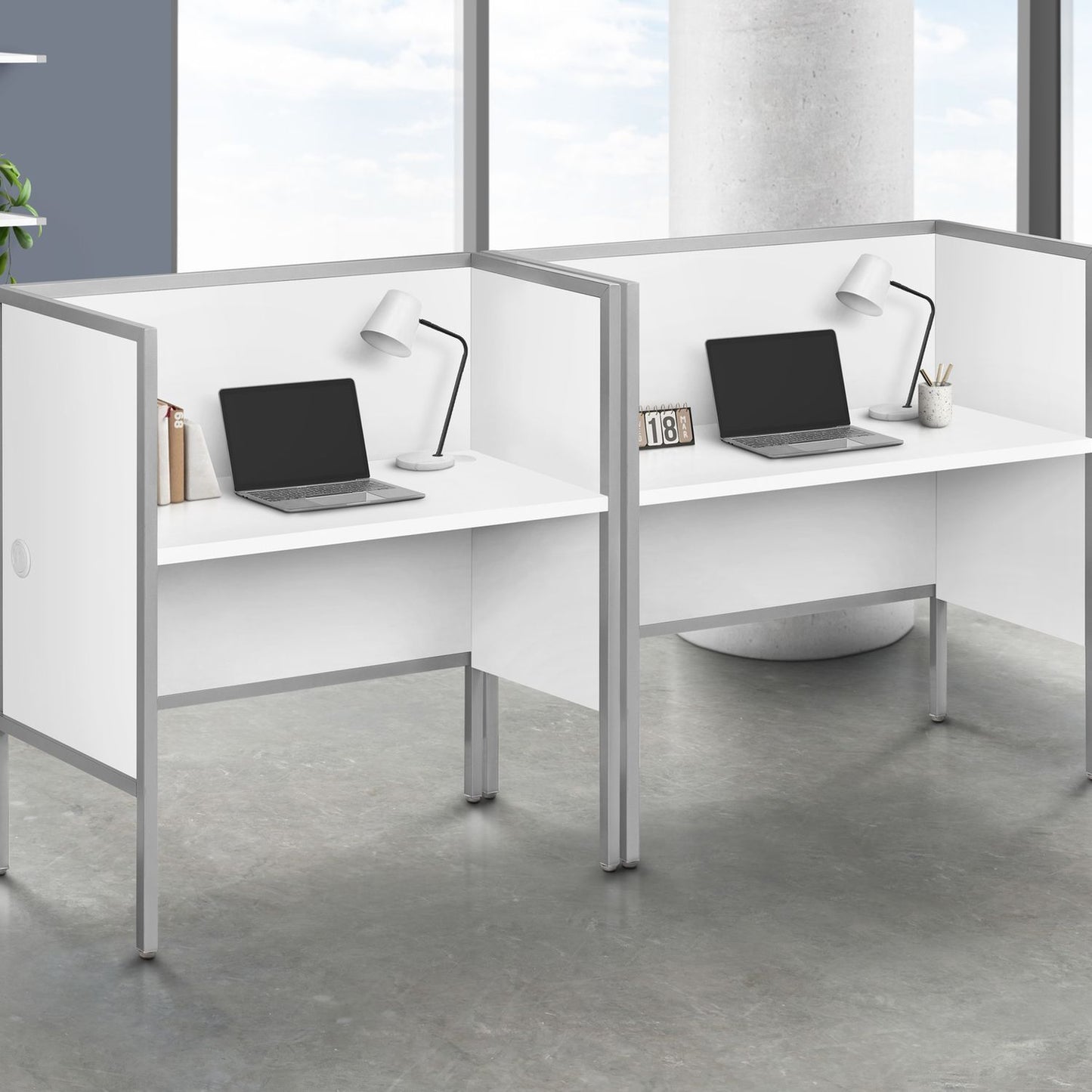 Office Cubicle, Desk, Commercial Grade, Contemporary & Modern