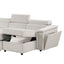Harvey - Power Recliner Sectional Sleeper - Beige