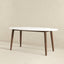 Ada - Oval Dining Table And 4 Side Chairs - White