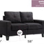 Newbury - Track Arm Loveseat For Cozy Spaces