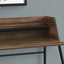 Computer Desk For Home Office, Laptop, Storage Shelves, Marble Look Contemporary & Modern