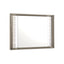 Star - Mirror With Built In LED And Frame - White