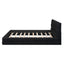 Upholstered Platform Bed With Headboard