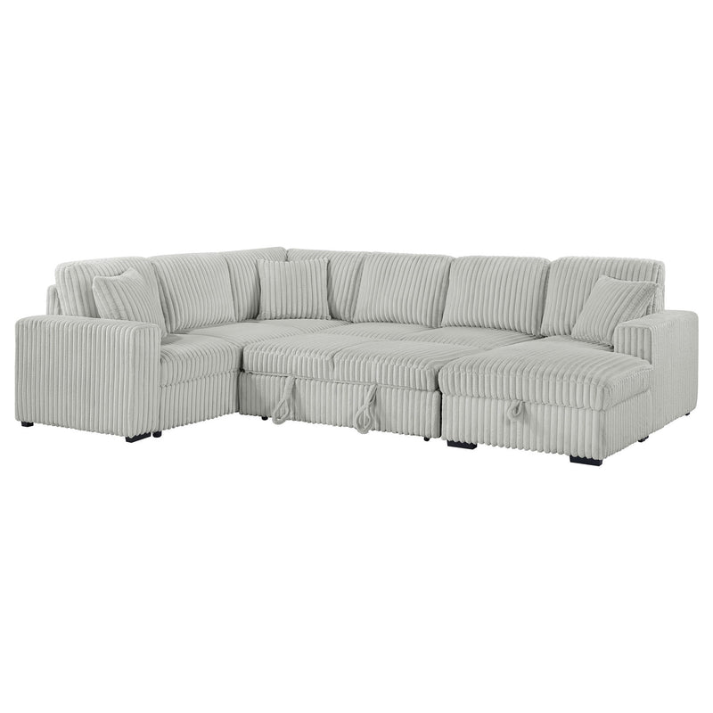 Thurston - Storage Sectional Sofa With Pop Up Bed