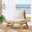 Sedona - Outdoor Club Chair With Slatted Design