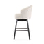 360 Degree Swivel Bar Stool With Stunning Nailhead Trim (Set of 2)