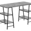 Computer Desk For Home Office, Laptop, Storage Shelves, Contemporary & Modern