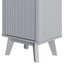 Tall Bathroom Storage Cabinet With Adjustable Shelves And 1 Drawer & Door