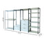 Fiona - Freestanding Walk-In Closet System, Extra Storage Space - White