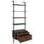 Wendell - 4 Shelf Storage Wall Bookshelf - Walnut