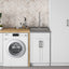 Hennessy - Deluxe Laundry Cabinet With Faucet And Stainless Steel Sink