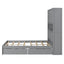 Platform Bed With USB, Storage Headboard & Drawers