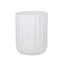Outdoor End Table With Scallop Edge - Antique White