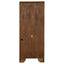 Stigham - Bookcase With 2 Door Cabinet, Adjustable Shelves, Cable Management - Oak