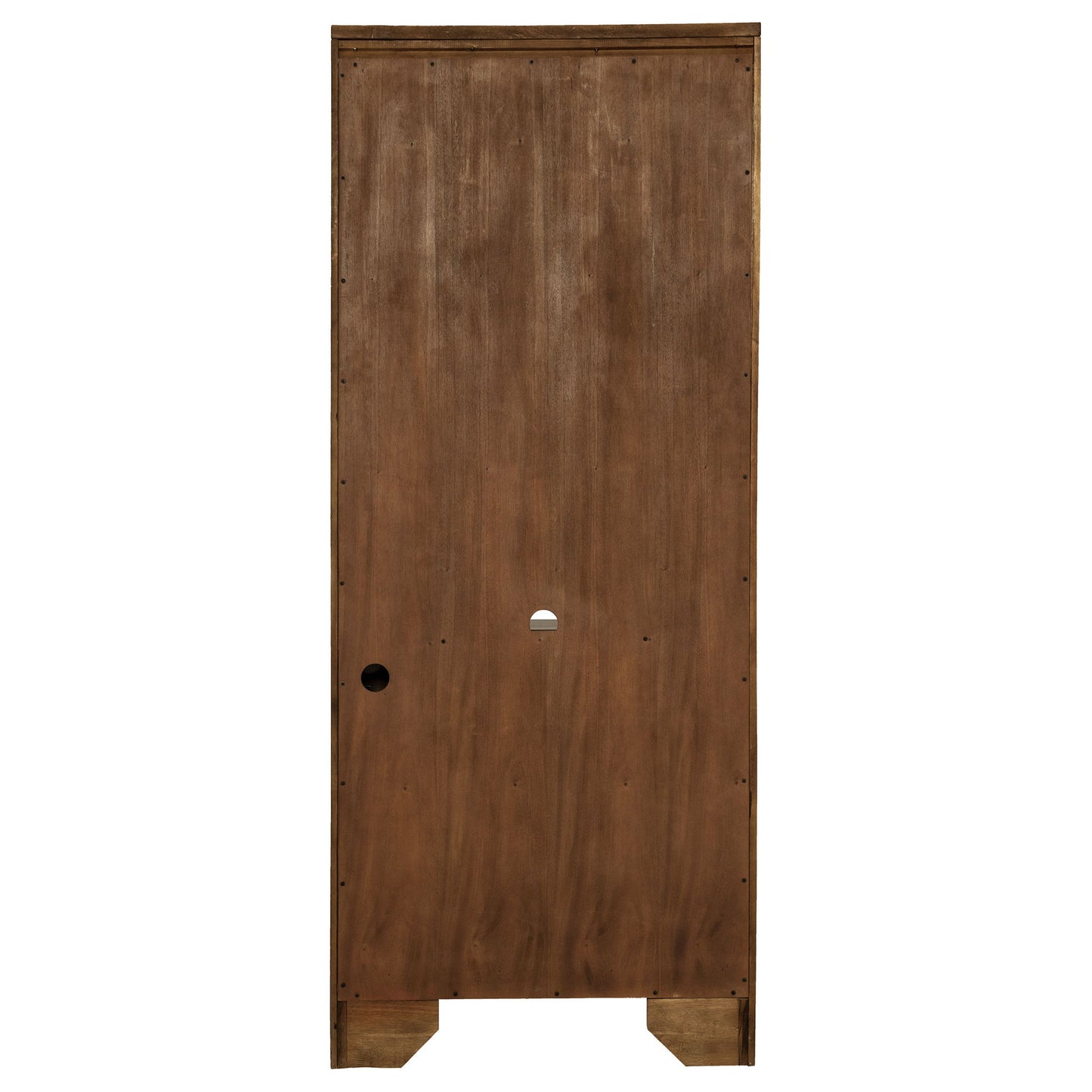 Stigham - Bookcase With 2 Door Cabinet, Adjustable Shelves, Cable Management - Oak