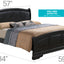 Panel Sleigh Bed Elegantly Crafted