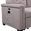 Ashlyn - Reversible Sleeper Sectional Sofa With Storage Chaise, USB Charging Ports And Pocket