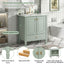 Freestanding Vanity With 1 Drawer & 2 Soft Close Doors With Door Mounted Storage