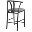 Tazman - Counter Height Dining Side Chair (Set of 2) - Gray