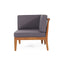 Aston - 4 Piece Sofa Set - Dark Gray