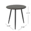 Kenneth - 3 Pieces Chat Set Outdoor Furniture - Brown Multi