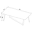Vesper - Dining Rectangular Table - White Marble
