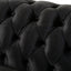 Chesterfield Loveseat Sofa, 2 Person Rolled Arm Upholstered Couch