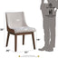 Ginny - 5 Piece With Side Chairs Dining Room Set - Walnut