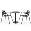 Terra Nova - Bistro Set - Matte Black