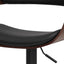 Archer - Adjustable Swivel Bar Stool - Black