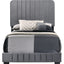 Channel Tufted Bed