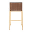 Mason Mara - Contemporary Design Fixed Height Counter Stool (Set of 2)