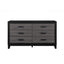 Soluto - Dresser - Gray / Black