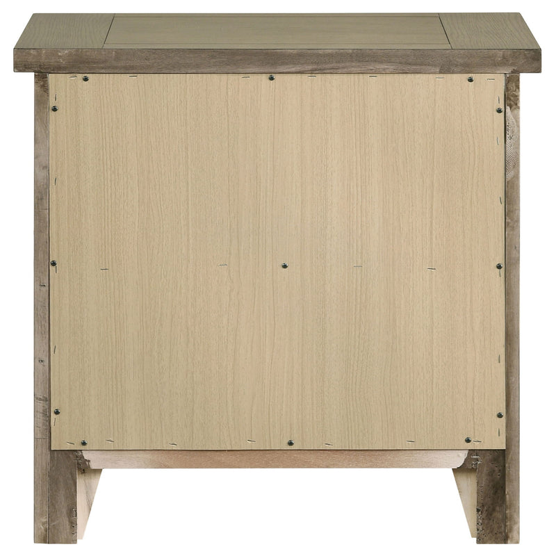 Pelton - 2 Drawer Nightstand - Oak