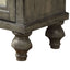 Velika - Weathered Console Table With 1 Open Compartment Storage - Gray