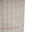 Elegant Outdoor / Indoor Lightweight Concrete Side Table With Travertine - Beige