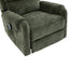 Manual Recliner Massage Chair With Swivel Rocker, 8 Massage Modes, Side Storage Pocket