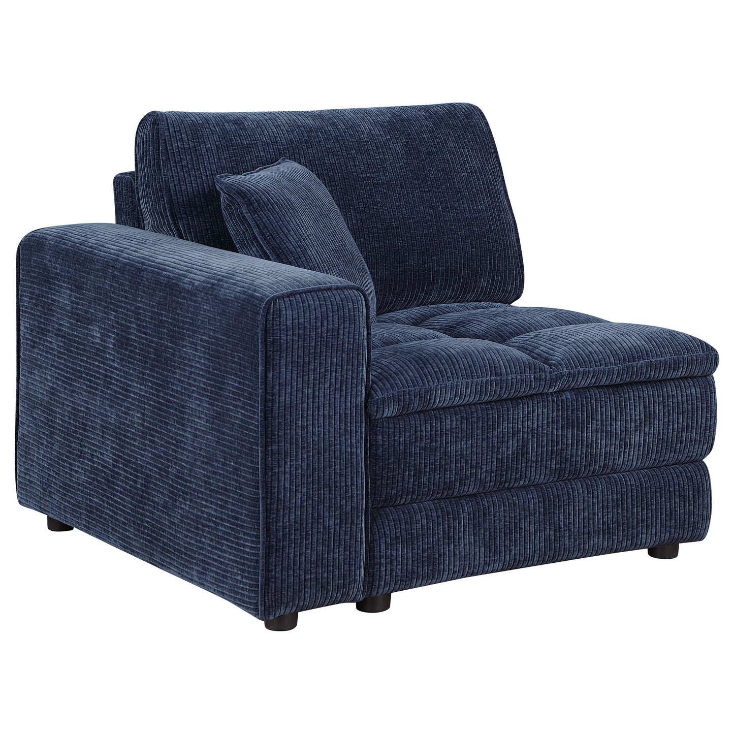 Azure - 6 Piece Upholstered Modular Sectional Sofa - Blue