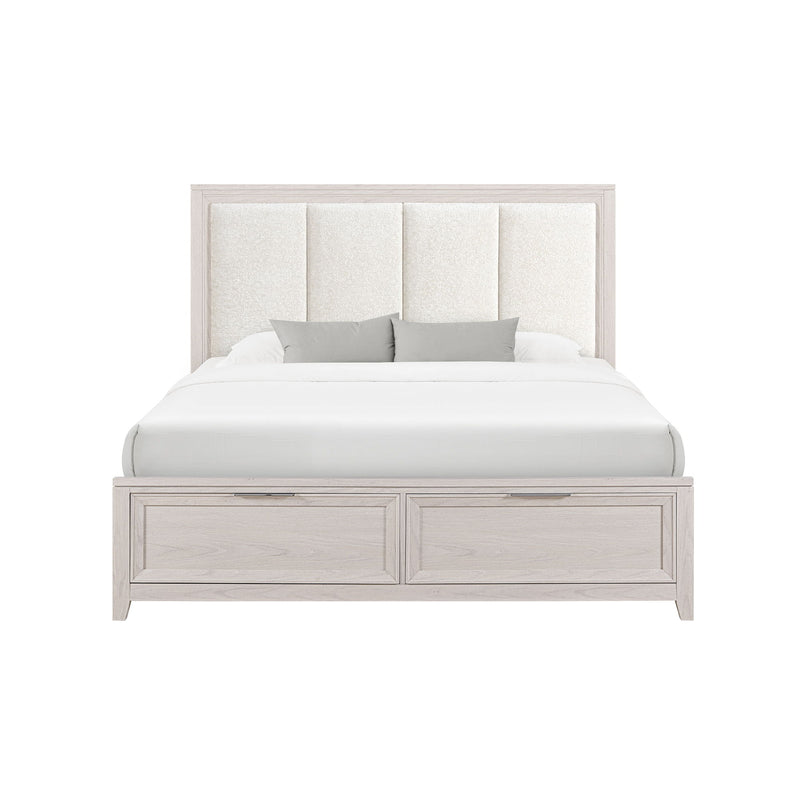 Melissa - Storage Bed With Padded Headboard