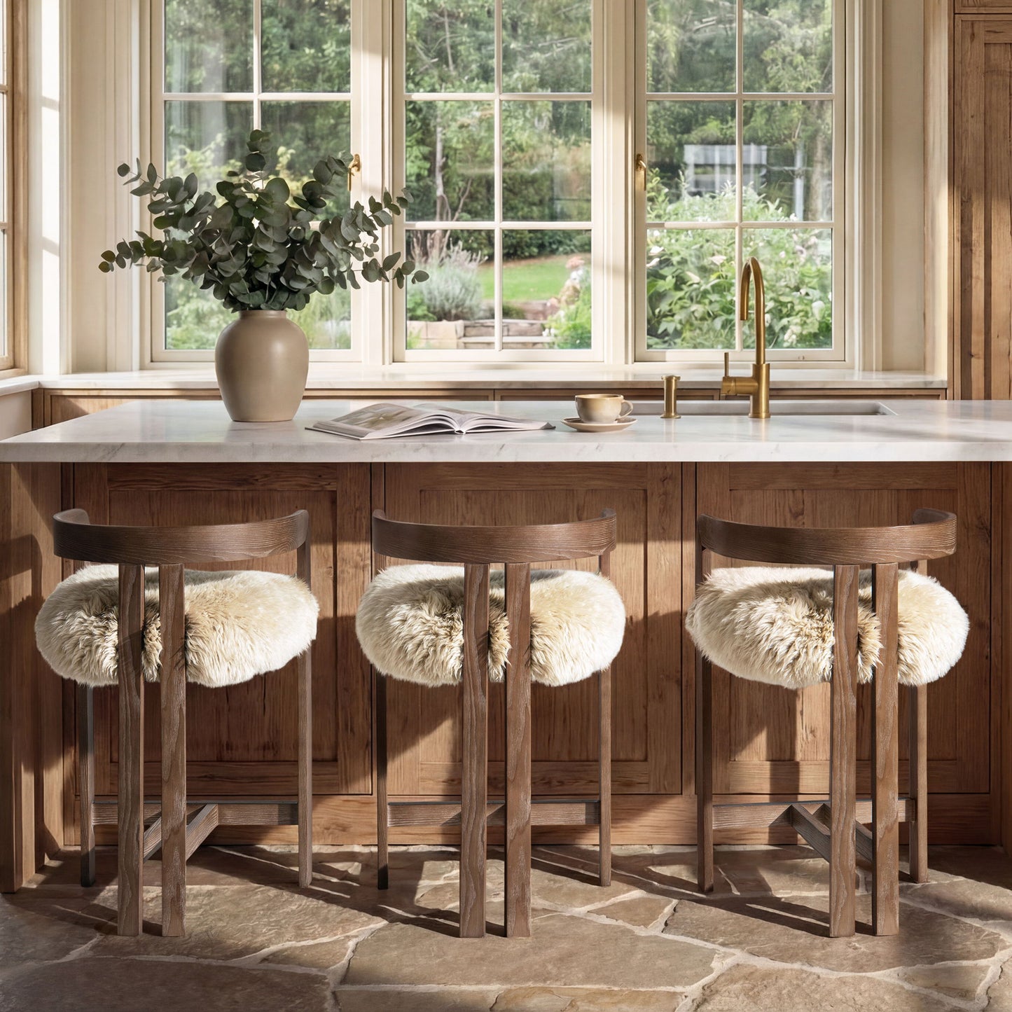 Millwick - Low Back Counter Stool