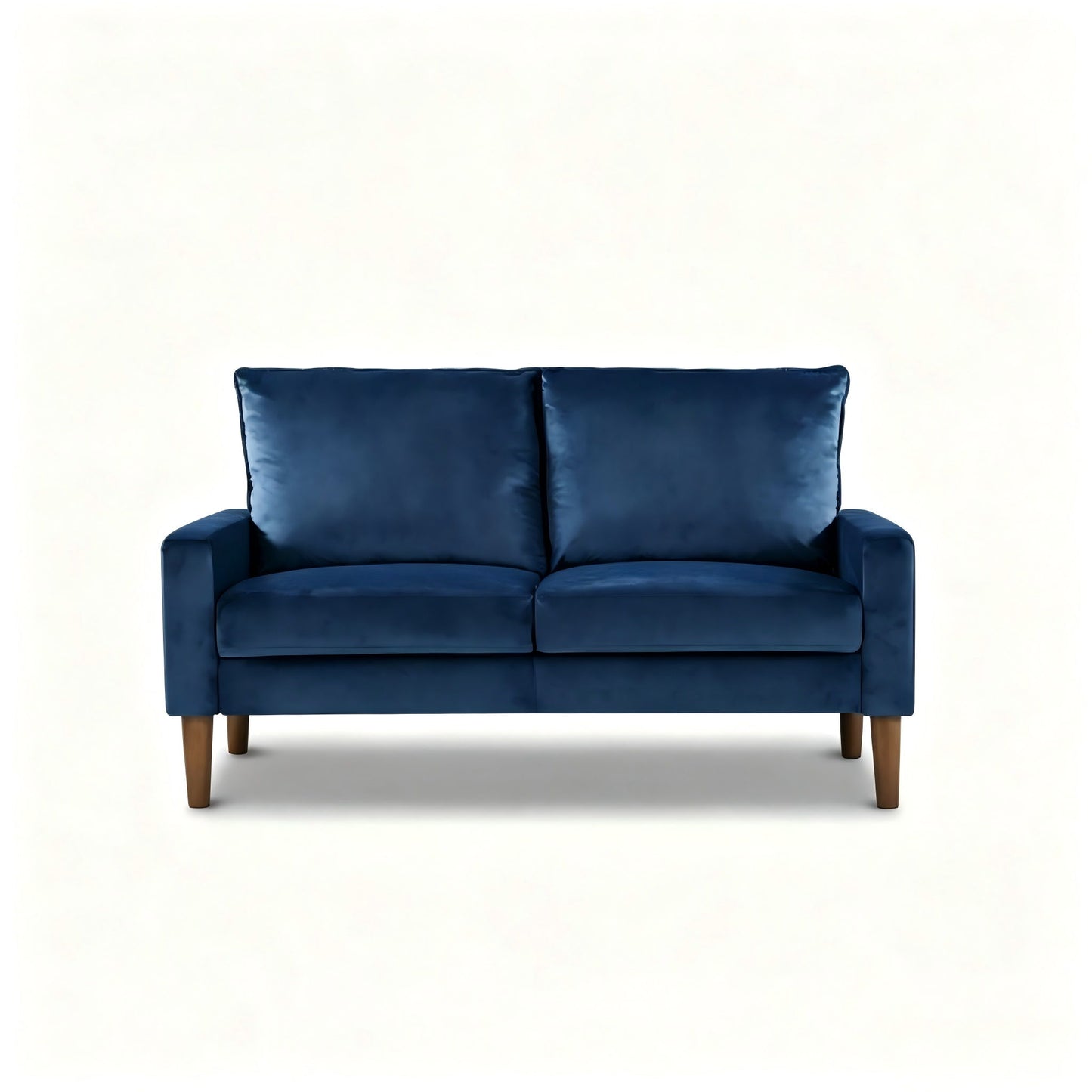 Upholstered Loveseat Sofa, 2 Seater Couch For Living Room Apartment