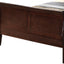 Louis Phillipe - Panel Sleigh Bed