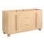 Bathroom Vanity Cabinet Only, 3 Drawers 4 Doors, Soft Close, Adjustable Shelf - Wood