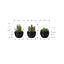 Artificial Succulent Plants (Set of 3)