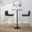 Mason Mara - Contemporary Fixed Height Barstool (Set of 2)
