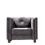 Chesterfield Accent Tufted Square Arm Side Chair