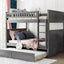 Bunk Bed With Twin Size Trundle, Guardrails