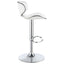 Edenton - Upholstered Adjustable Bar Stool (Set of 2) - White